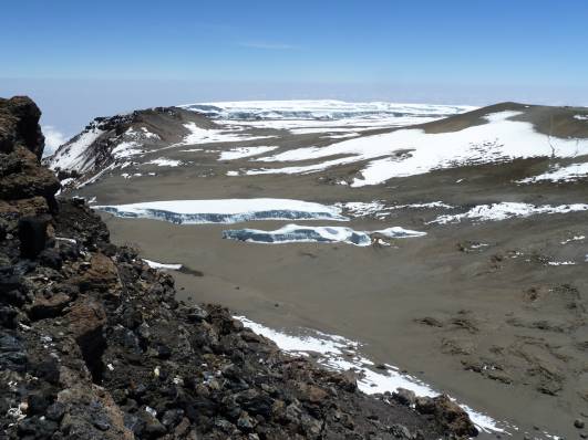 Blick zum Furtwängler Gletscher