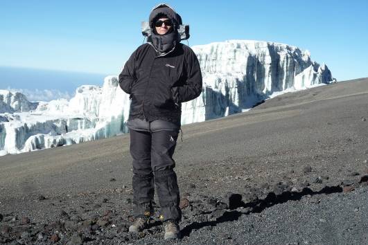 Am Rebmann Gletscher