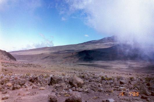 3.Tag: Kibo am Mawenzi Saddle