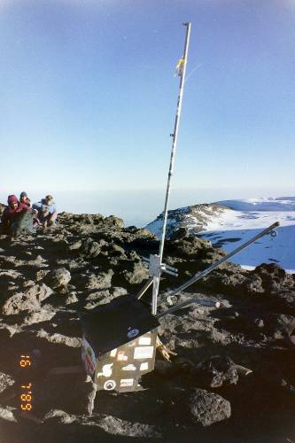 5.Tag: Gipfelkreuz am Uhuru Peak