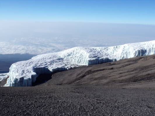 Der Rebmann-Gletscher