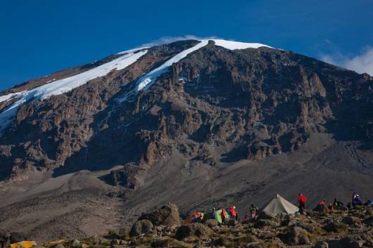 Morgenstimmung im Karanga Camp