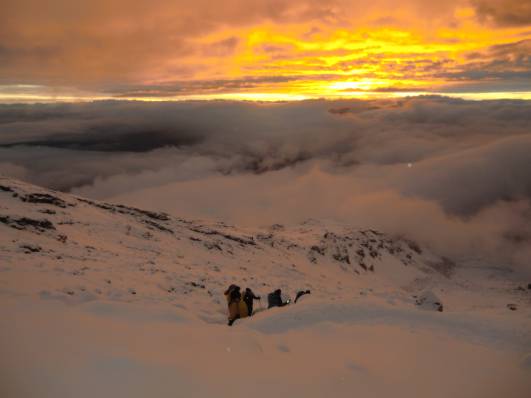 Kili - kurz vor Stella Point