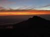 Mawenzi mit Sonnenaufgang