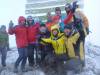 Unsere Gruppe am Uhuru Peak