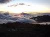 Sonnenuntergang hinterm Mt. Meru