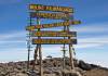 neues Uhuru Peak Gipfelschild 2014