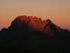 Mawenzi im Sonnenuntergang