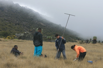 Datei:2010 02 Uni-Bayreuth Pollenbohrung am Kilimanjaro.jpg