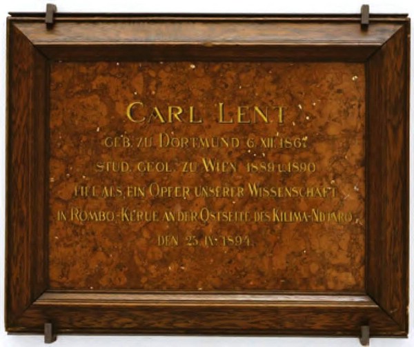Datei:1894 Gedenktafel Dr Carl Lent Wien.jpg