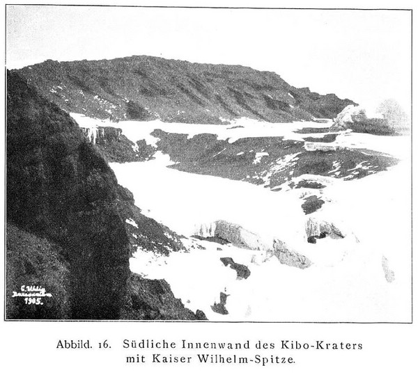Datei:1908 Carl Uhlig Abb 16 Suedliche Innenwand des Kibo-Kraters 600px.jpg