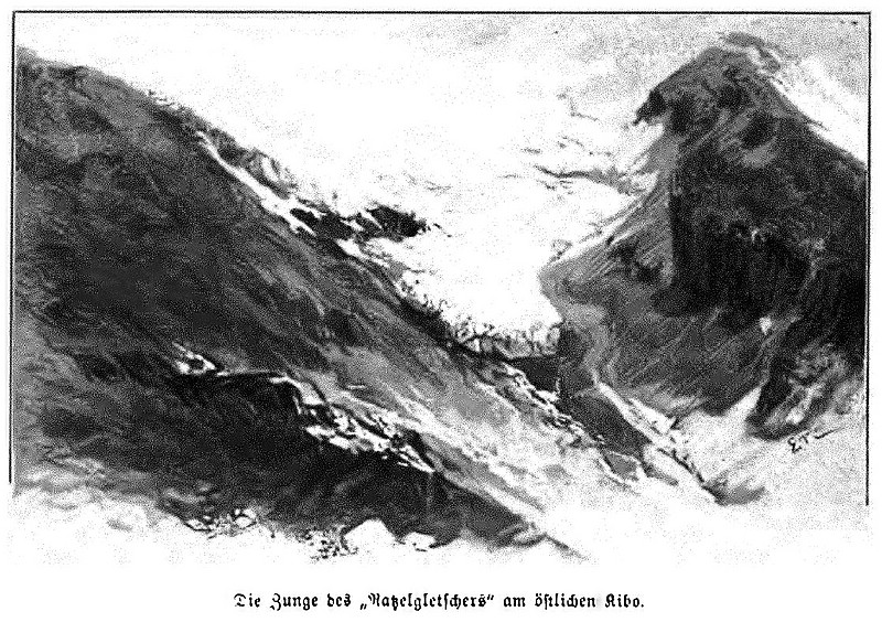 Datei:1889 Der Ratzelgletscher.jpg