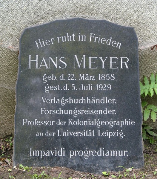 Datei:Dr Hans Meyer Grabstein.jpg